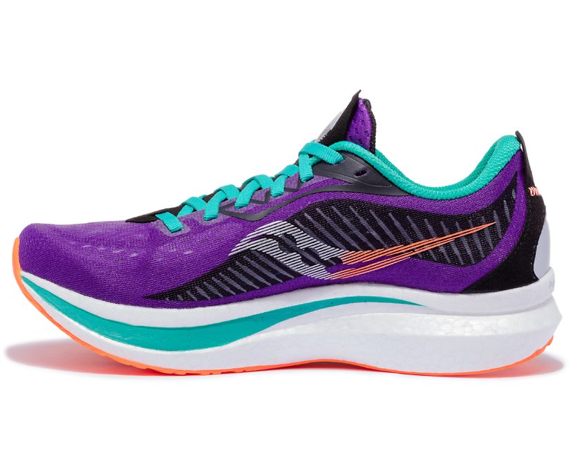 Női Saucony Endorphin Speed 2 Futócipő Lila Fekete Türkiz | HU 221AHK